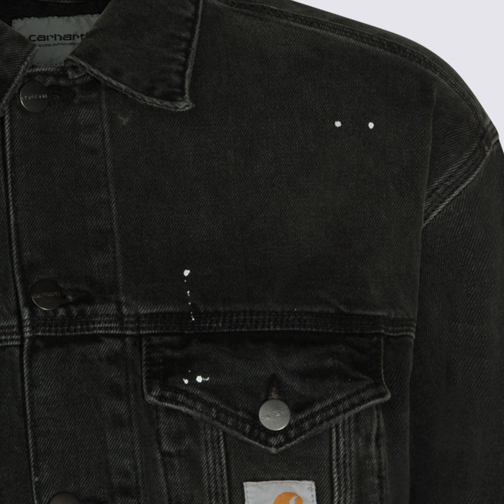 Carhartt Wip Jackets - DESTROY WASH BLACK | 04ddd1dc2060ca0dd4f47323ef3dd5a7e1e8be32