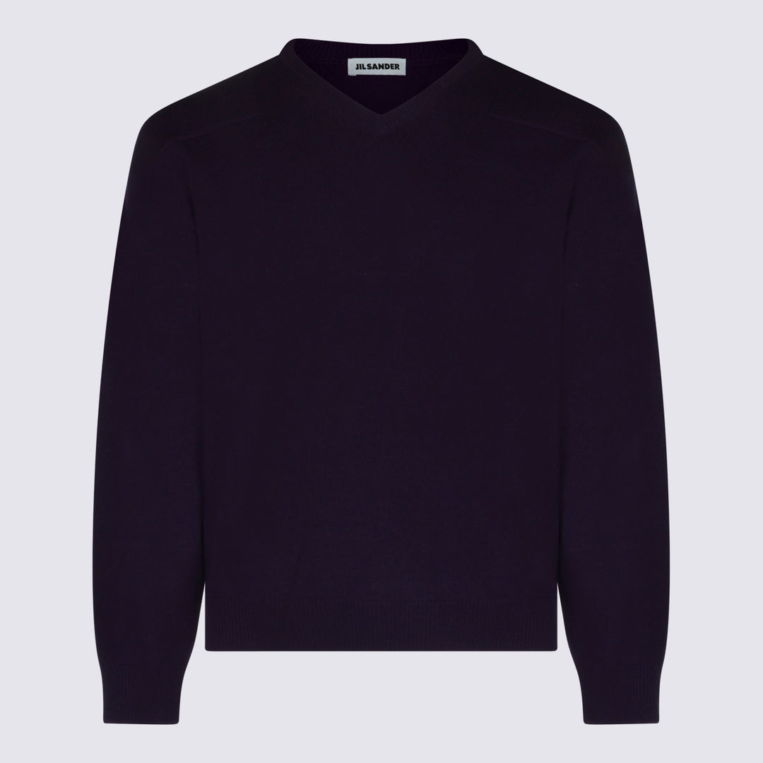 Jil Sander Sweaters - VIOLET INDIGO | 65e0c55e6f09f0b8730cc710baf89edbe728f36e