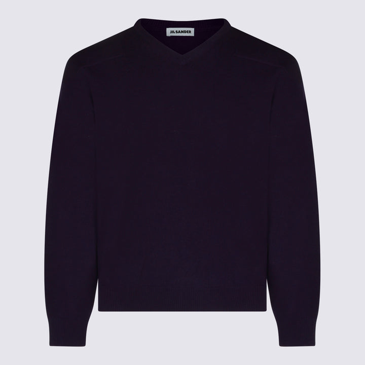 Jil Sander Sweaters - VIOLET INDIGO | 65e0c55e6f09f0b8730cc710baf89edbe728f36e
