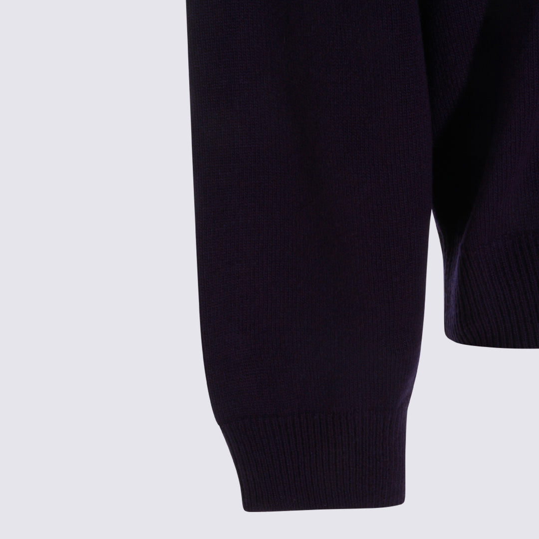 Jil Sander Sweaters - VIOLET INDIGO | bdefbc2ab34b50d5aa5e80dbea5bcd6d19a69edb