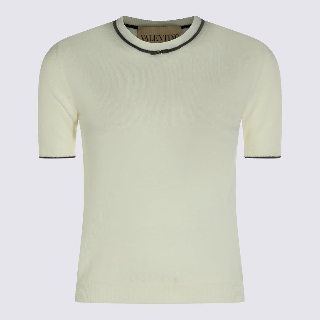 Valentino Sweaters - AVORIO/NERO | f1aa1f434b87e01bad07c46fd8bd1791c0f245a0