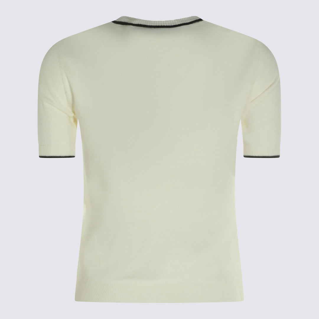Valentino Sweaters - AVORIO/NERO | 183afe3c1ea1655db87b2f5bb733b3b0e20ca7f9