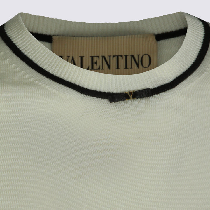 Valentino Sweaters - AVORIO/NERO | 92dbff749597d487025ee9105610bc771052f68d