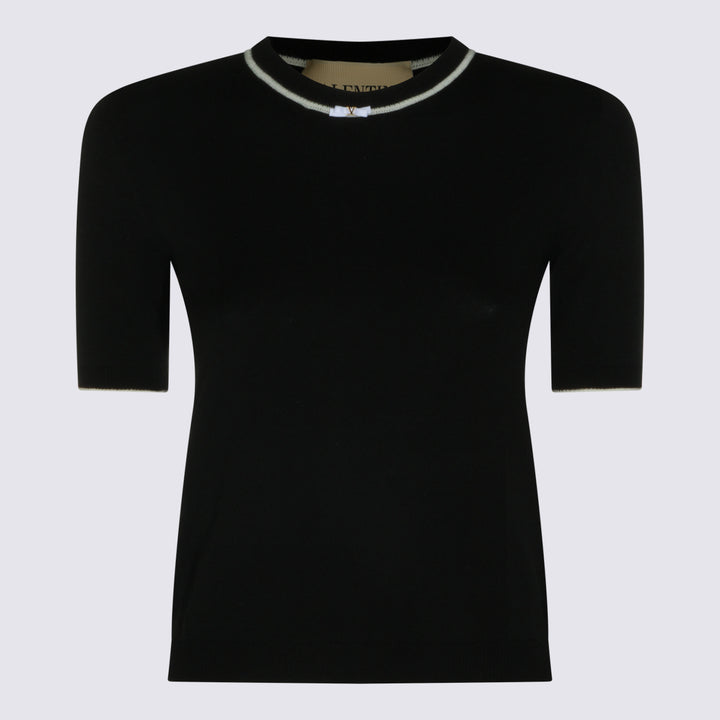 Valentino Sweaters - NERO/AVORIO | 09023316b33a3c2ea86079824db66c1393f551f6