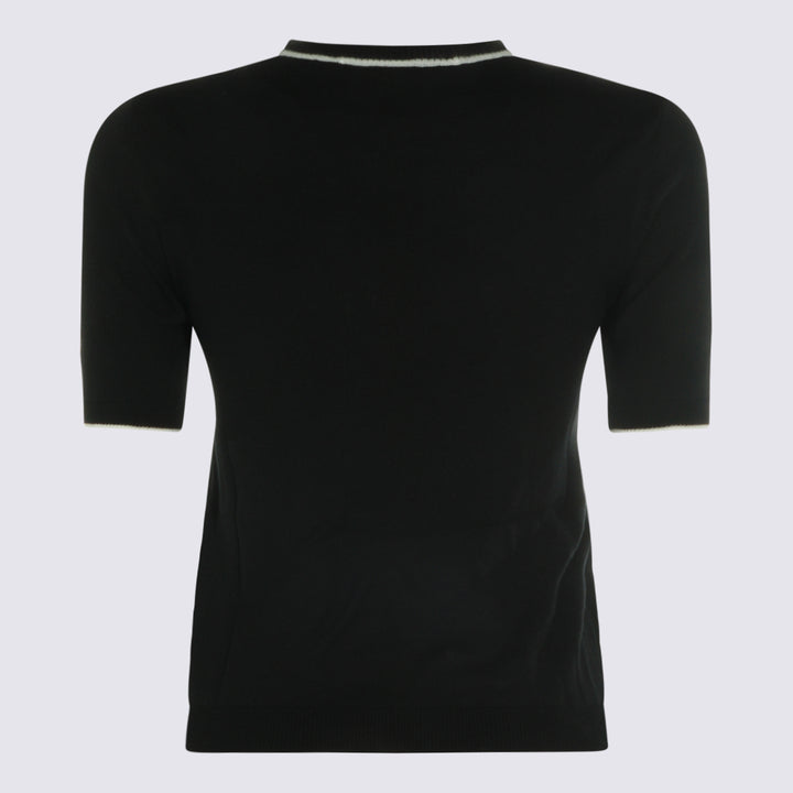Valentino Sweaters - NERO/AVORIO | 8d8974fcdc778372f48920f352bd40f89cb67074