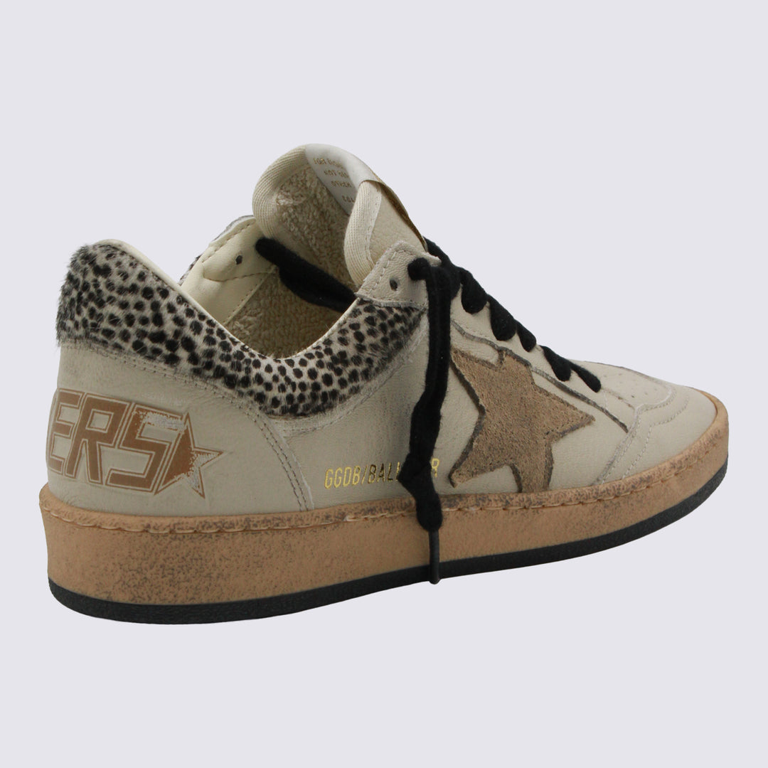 Golden Goose Sneakers - CREAM/BLACK WHITE/BEIGE | b8e39abe0ec3f6b42d32ca4dfe42d3aa01c6207a