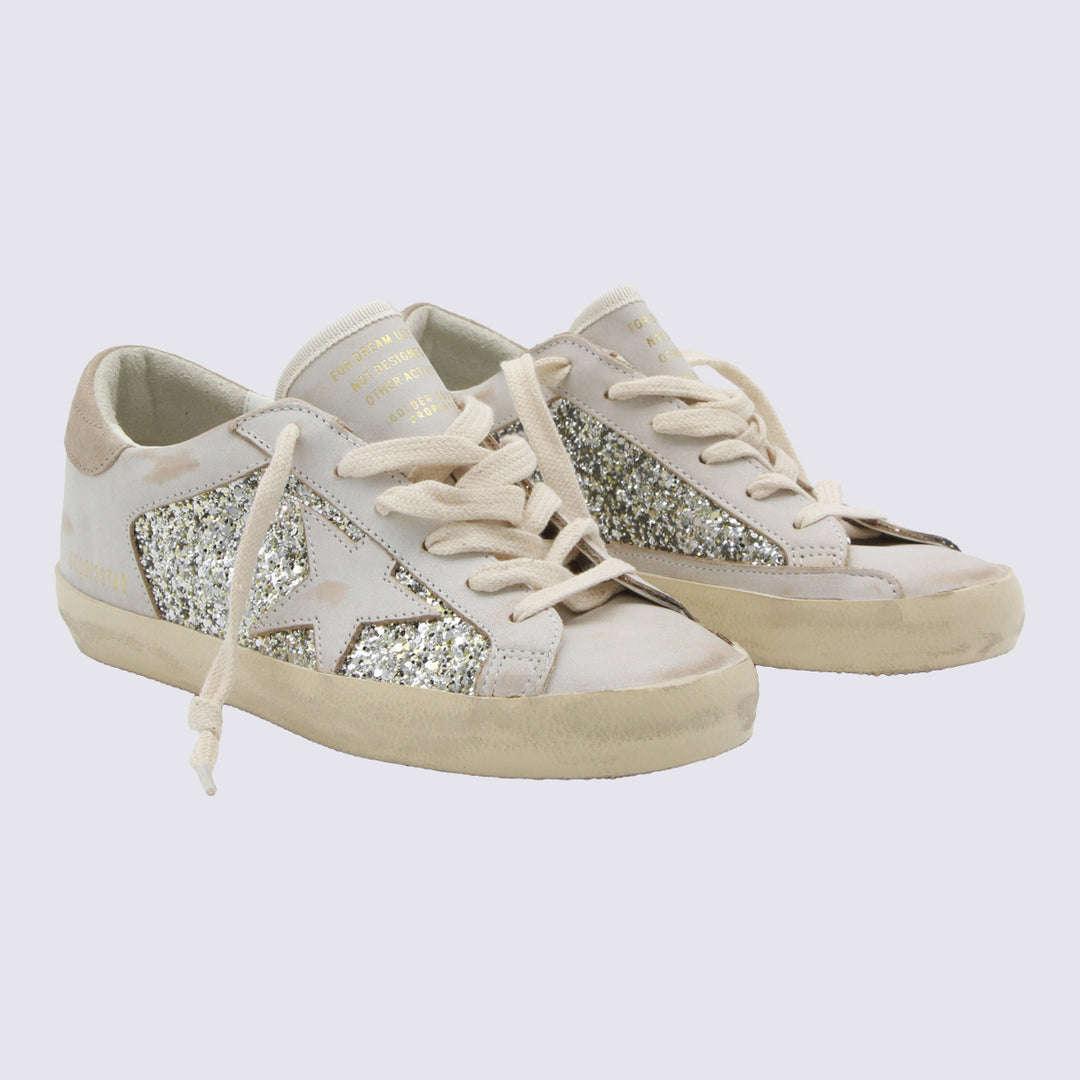 Golden Goose Sneakers - WHITE/PLATINUM | 45f636ab173ba022bb13e4fea742ba13cf47db1e