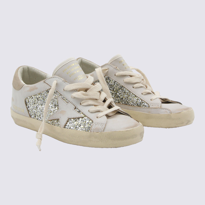 Golden Goose Sneakers - WHITE/PLATINUM | 45f636ab173ba022bb13e4fea742ba13cf47db1e