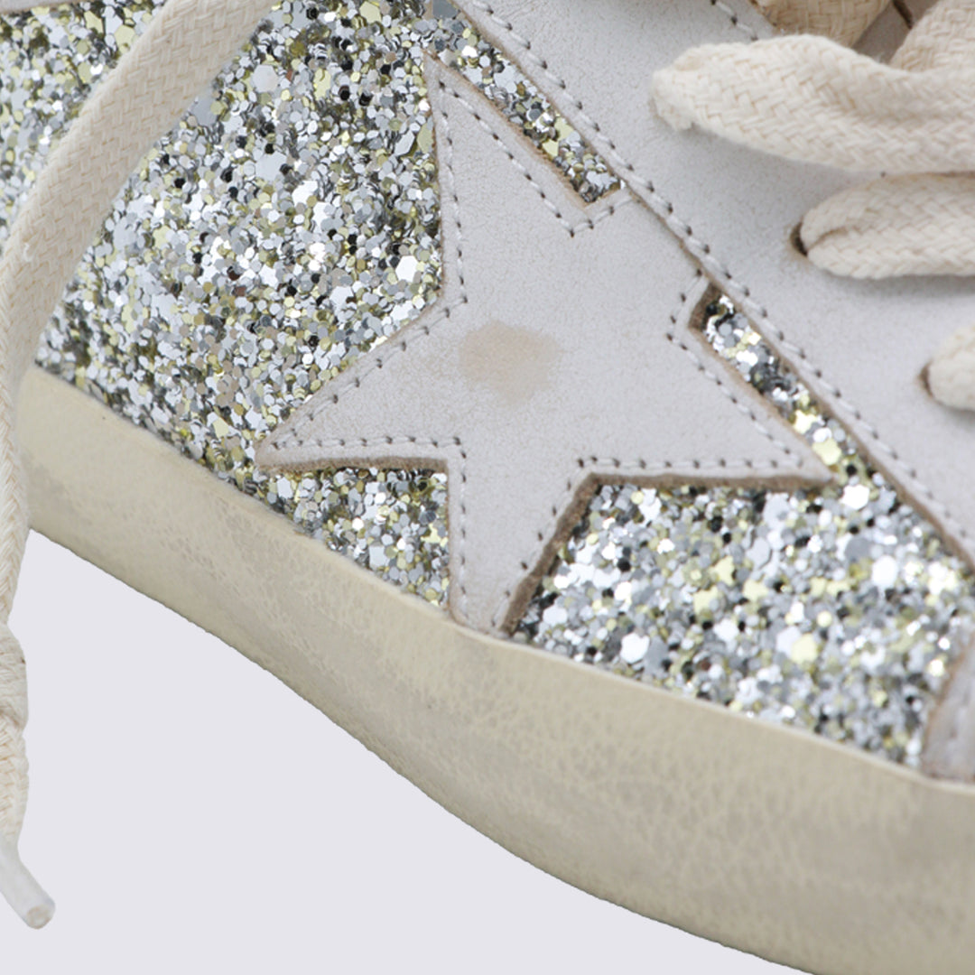 Golden Goose Sneakers - WHITE/PLATINUM | 4b6cc1a35829b118b0fef6c8c1befcfc9aab3088