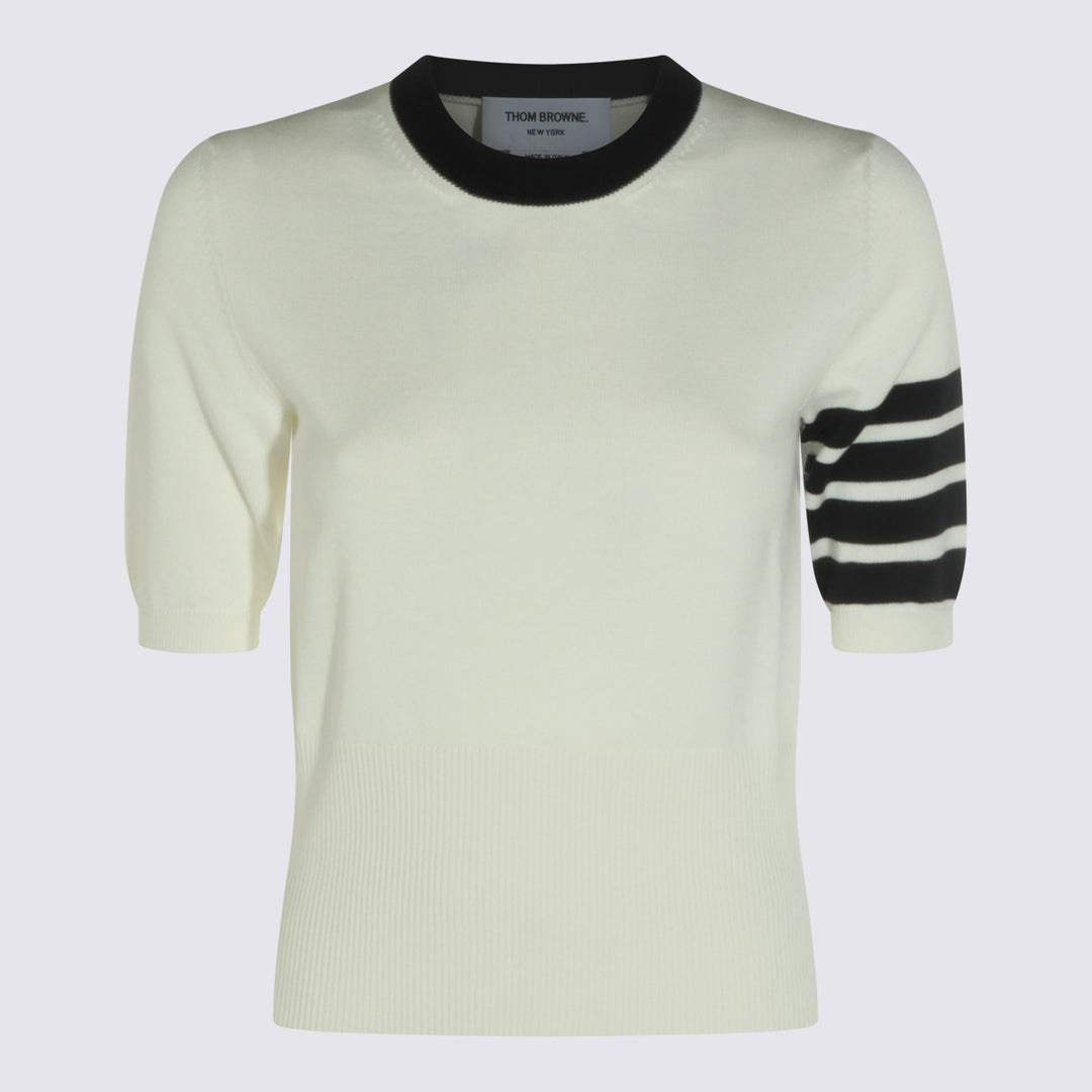 Thom Browne Sweaters - White | e854ff01a1f0c10245a4370acb58ee6d48d07234