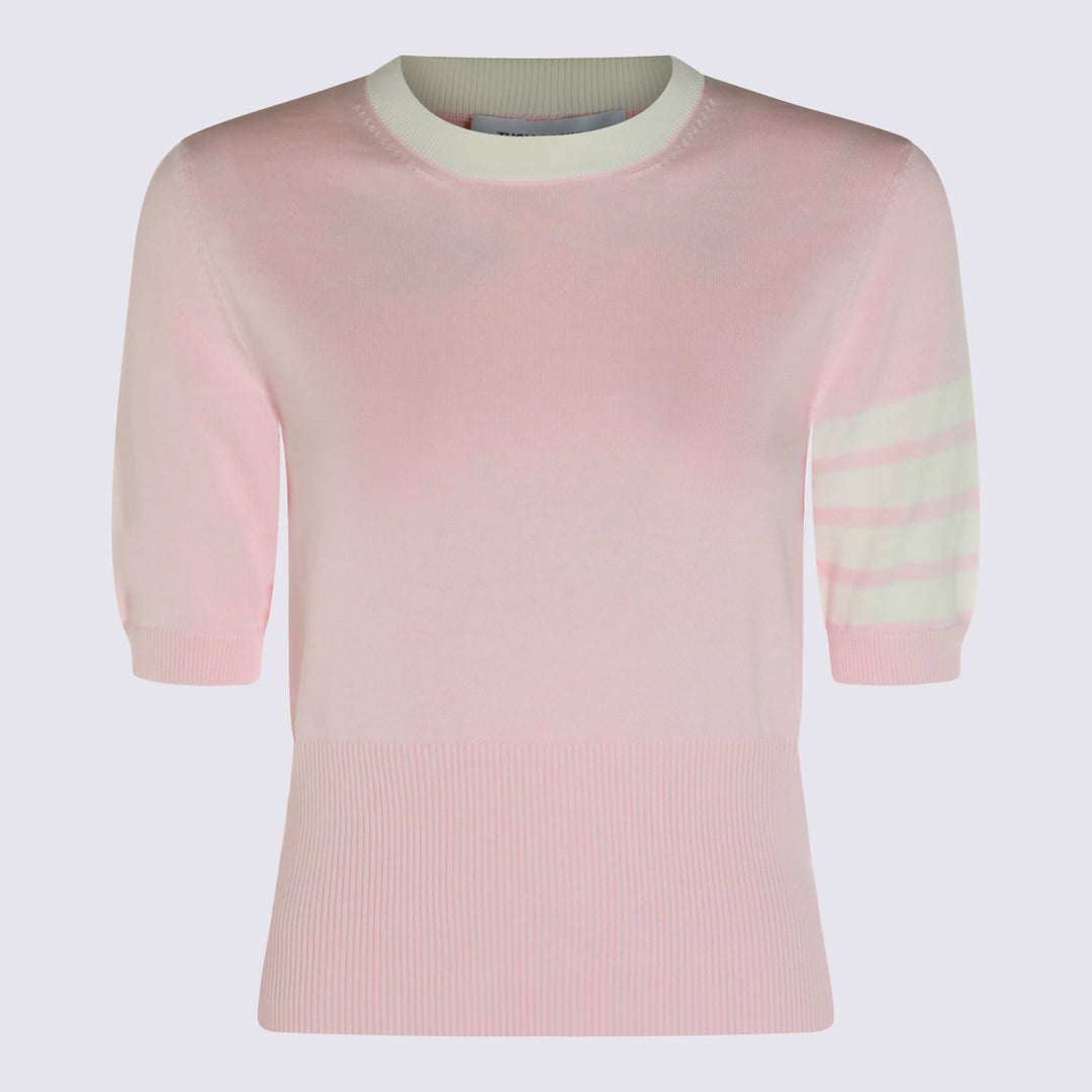 Thom Browne Sweaters - LIGHT PINK | dacfbcfb8fbd85bc684bcffd62e2e2c94cf0b6f7