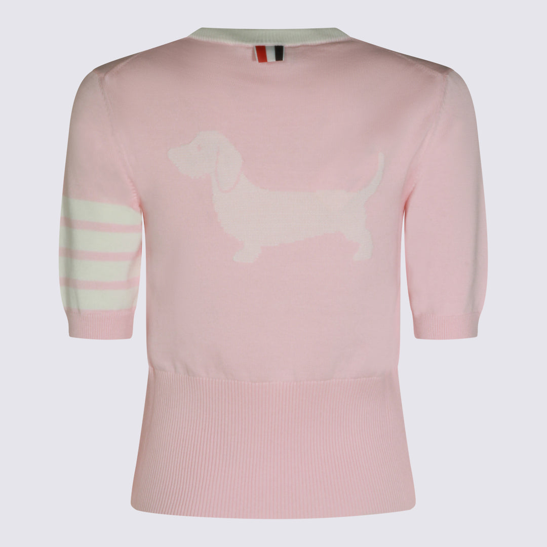 Thom Browne Sweaters - LIGHT PINK | 438f732b0e32c5b64a22bf28fb23f64dedc56984