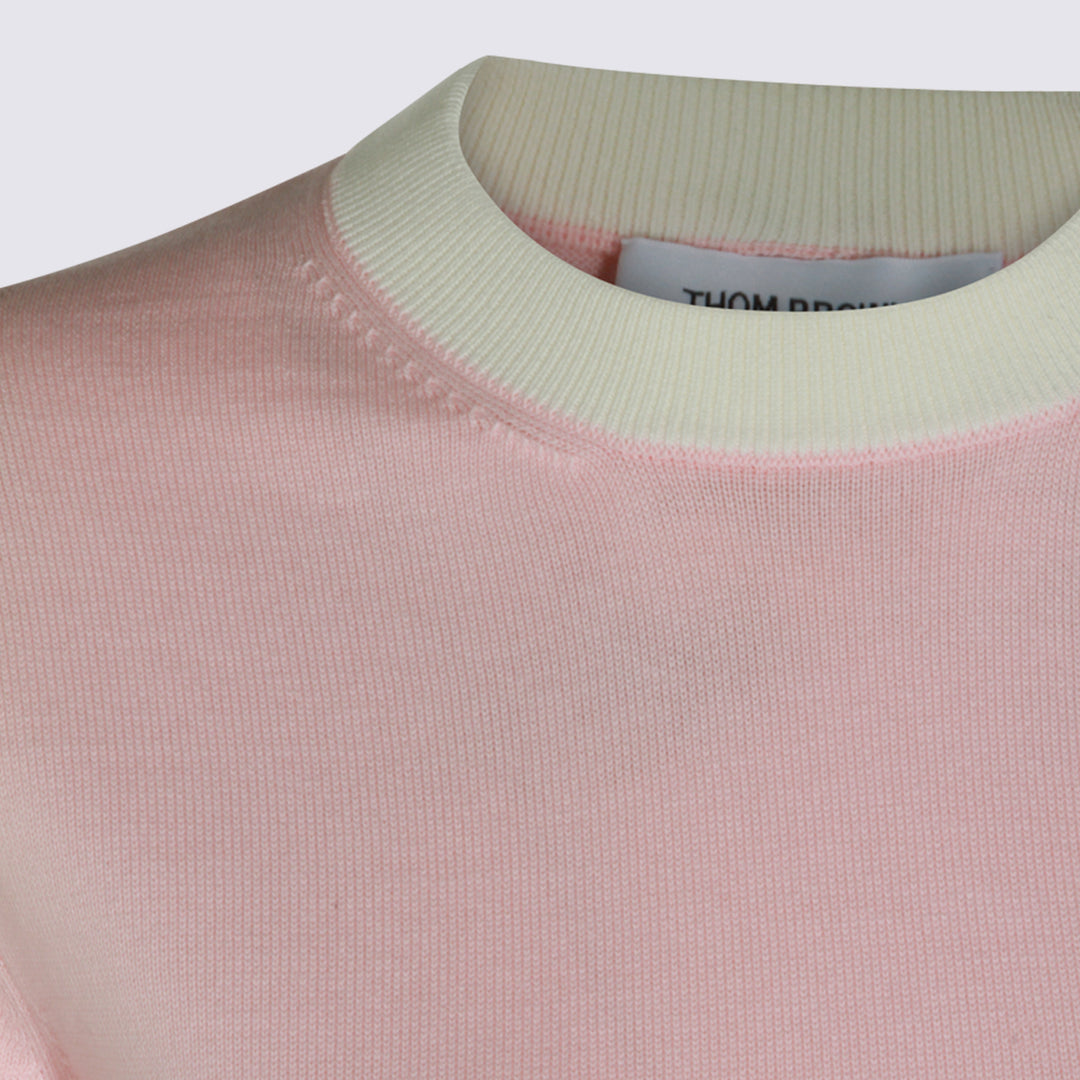 Thom Browne Sweaters - LIGHT PINK | 8e8eb6a037ec806609509abcebdd0b861c44702c