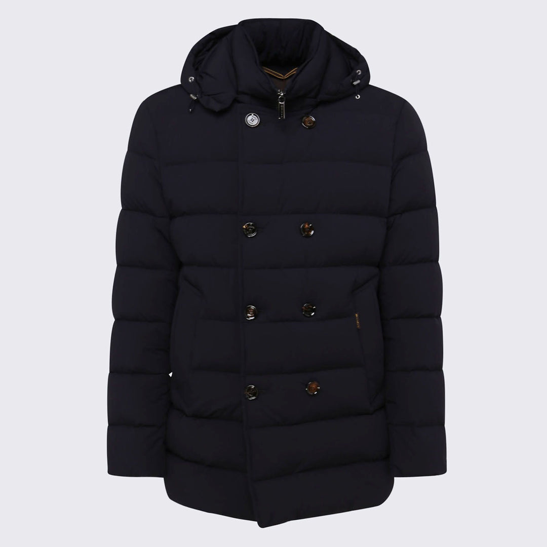 Moorer Coats - Navy | 36cf8e393ea55eb55e21e9780c60bb69e7a6ceb3