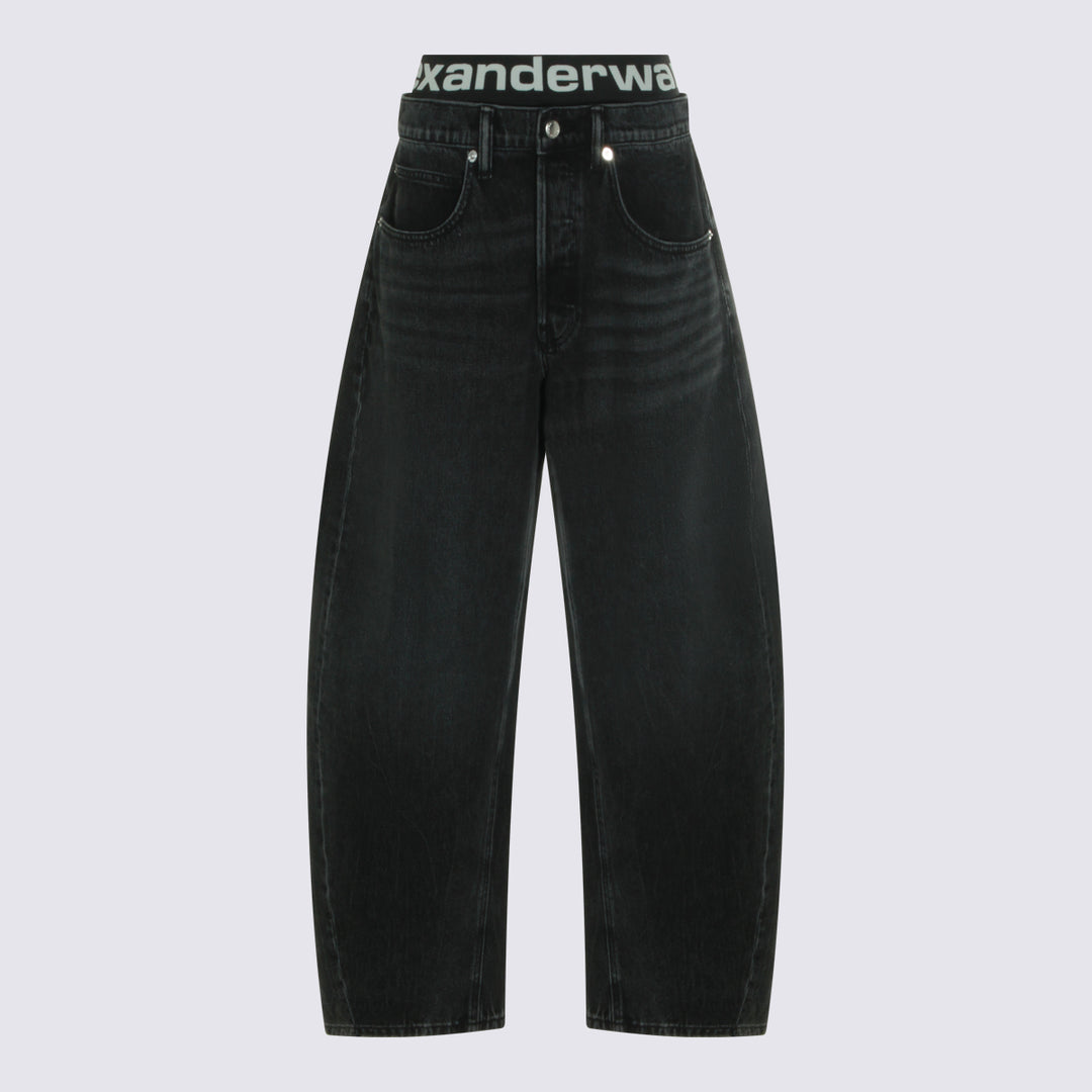 Alexander Wang Jeans - GREY AGED | 918b199b8d00b248a3607d3be43e689c9f0761a0