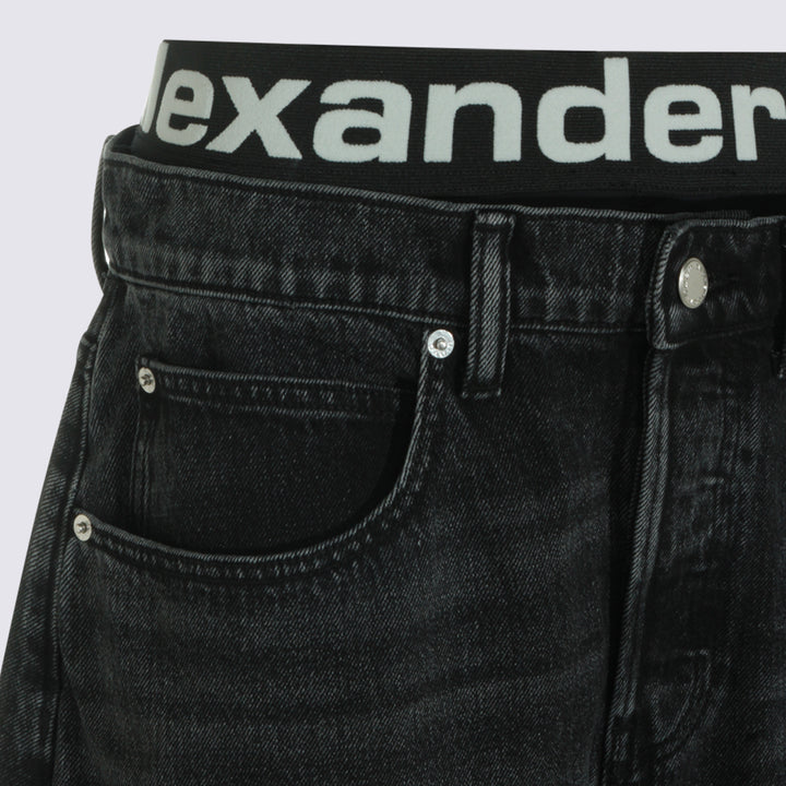 Alexander Wang Jeans - GREY AGED | 82a5c530f6c42fb66eb9f77044e9aff226e54cc8