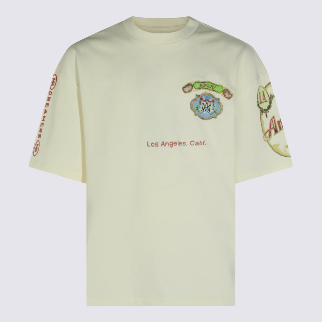 Amiri T-shirts and Polos - IVORY | 0b17d7e2317a000abca9cd6f2e4b53a663ffdc00