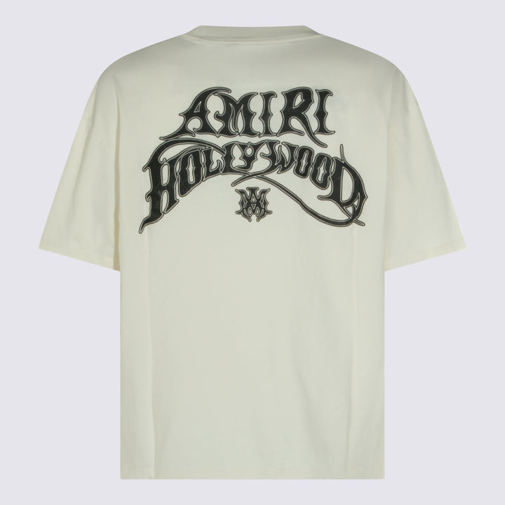 Amiri T-shirts and Polos - IVORY | f1a376d98be4374540359e26d92b58beac31f365