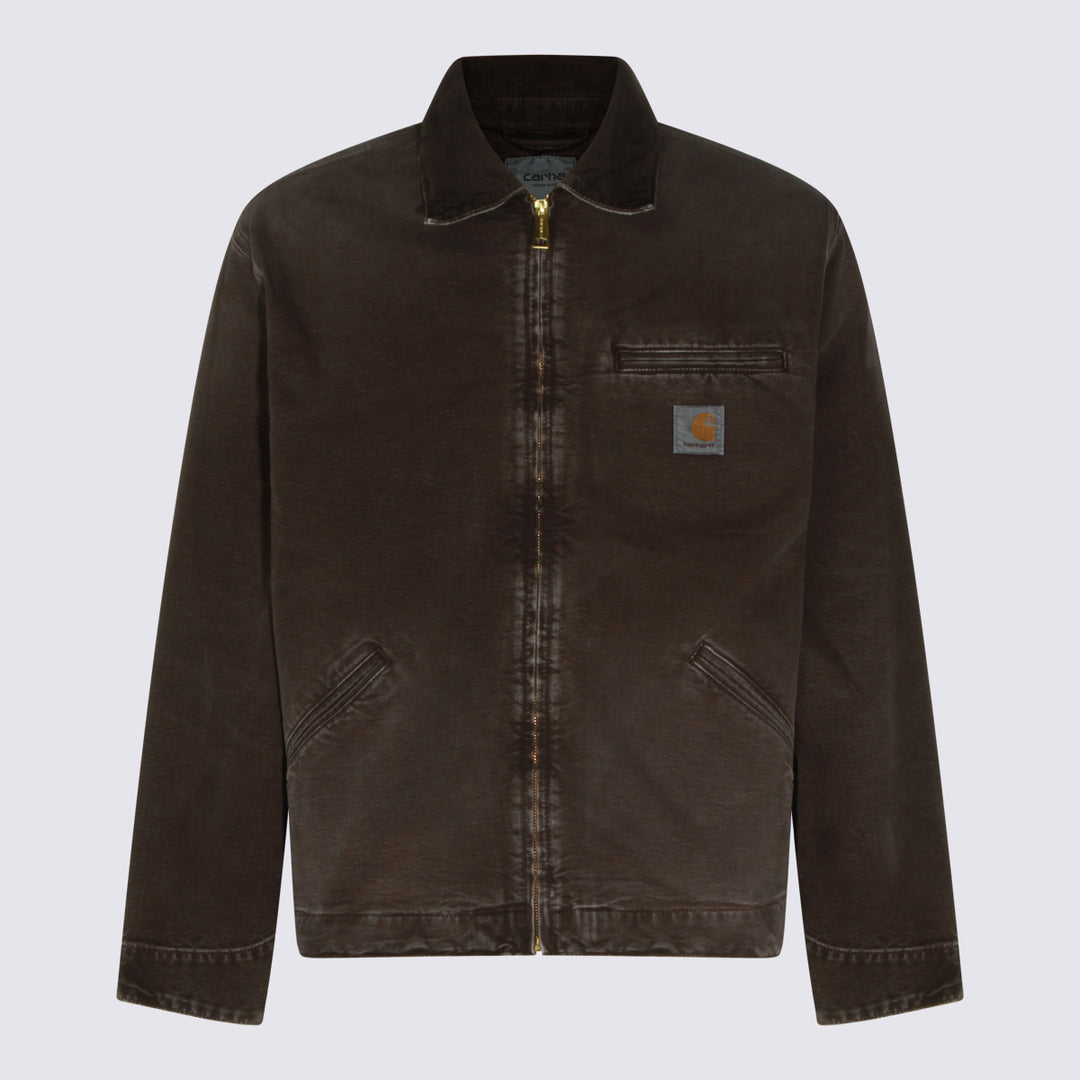 Carhartt Wip Jackets - DESTROY WASH TOBACCO | 47ef12c2d5163cd64643f873029f52288cc07860