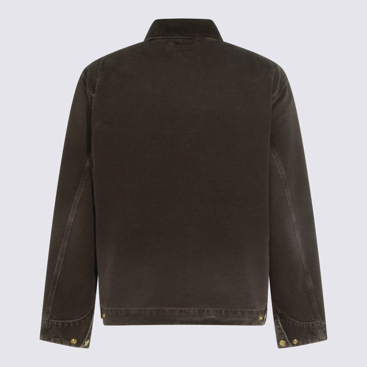 Carhartt Wip Jackets - DESTROY WASH TOBACCO | c0da4d6f62ad551b3730b73f059f324fa9a4d3c1