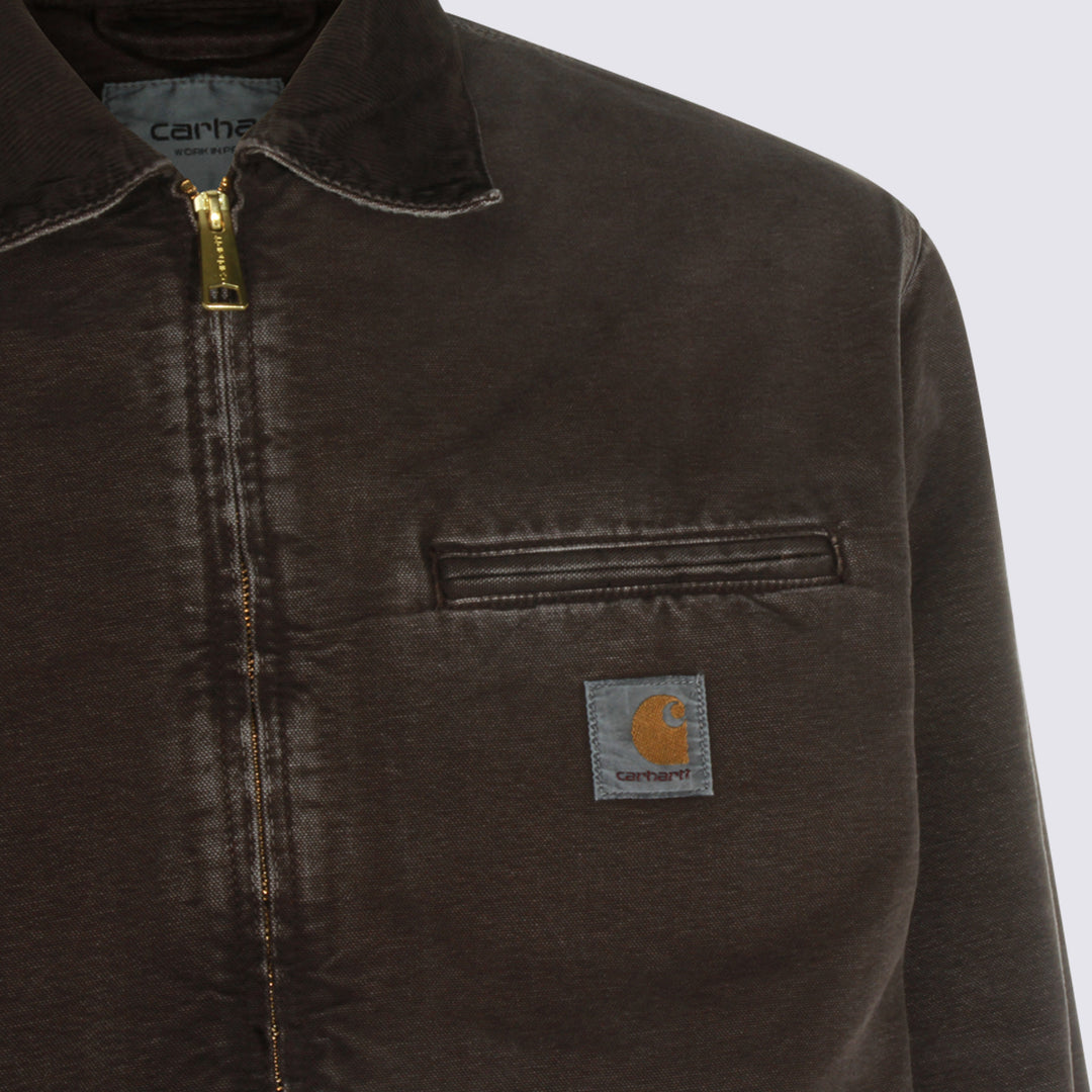 Carhartt Wip Jackets - DESTROY WASH TOBACCO | 02d5ac4fe940f3ade29164b4533a2bcb19203932