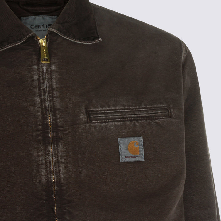 Carhartt Wip Jackets - DESTROY WASH TOBACCO | 02d5ac4fe940f3ade29164b4533a2bcb19203932