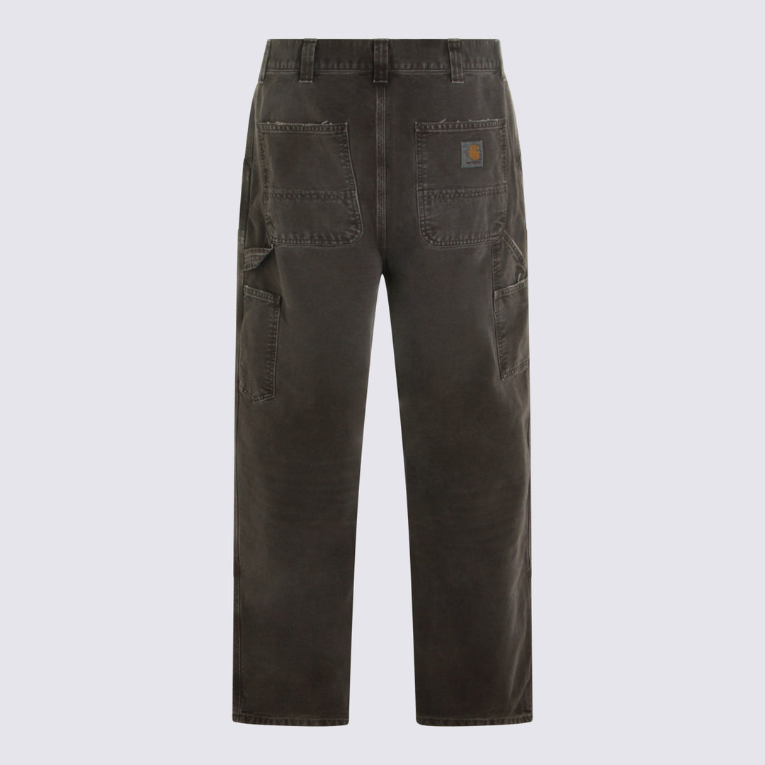 Carhartt Wip Trousers - DESTROY WASH TOBACCO | 45f4460c45b5ffedee9be671a32a27f4ccbc5616