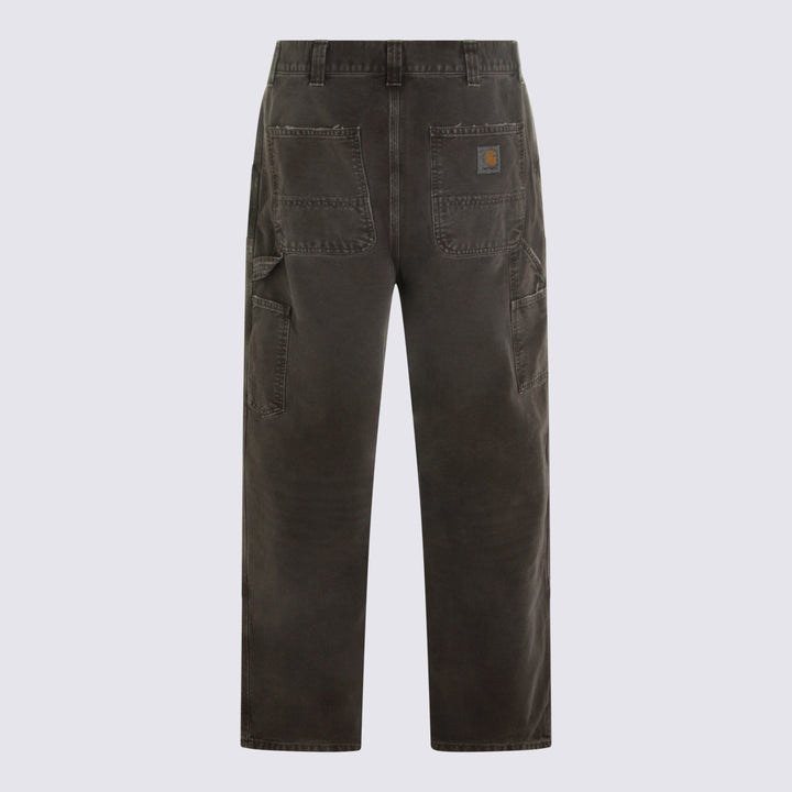 Carhartt Wip Trousers - DESTROY WASH TOBACCO | 45f4460c45b5ffedee9be671a32a27f4ccbc5616
