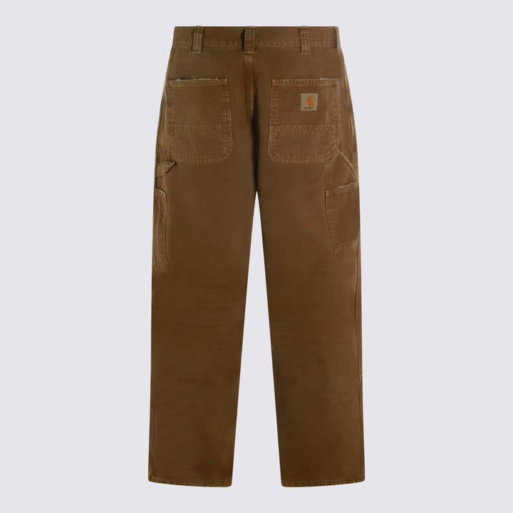 Carhartt Wip Trousers - HAMILTON BROWN | 208bf360902e5234f15ddb1fbc19e25db7bda9fa
