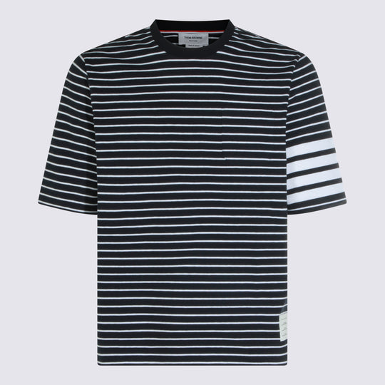 T-Shirts And Polos Navy/White
