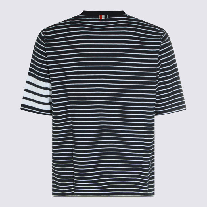 Thom Browne T-shirts and Polos - NAVY/WHITE | ecd7a83577c1dcafcaaf6c6f572cf35cc4769f5b