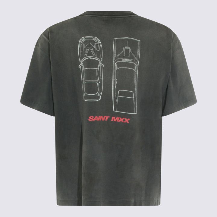 Saint Mxxxxxx T-shirts and Polos - Black | 2b205bd726c3d92322105cdd635851deaba6915f