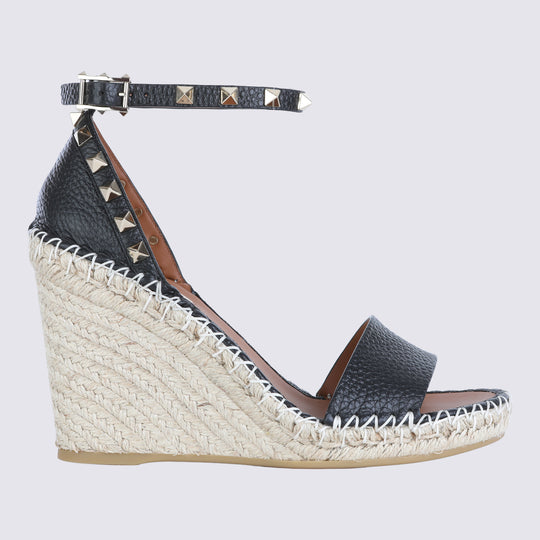Flat Shoes Nero/Light Cuir/Naturale