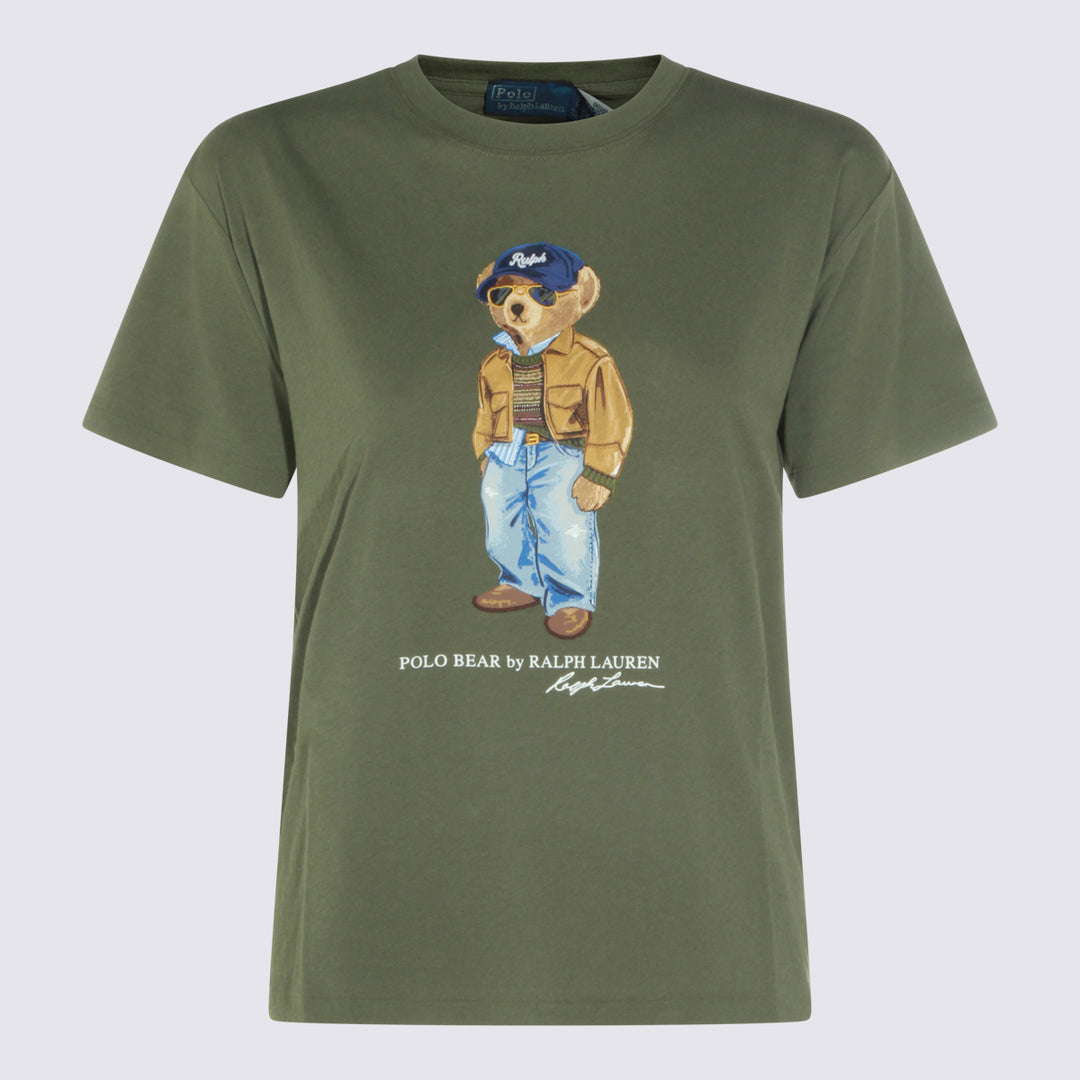 Polo Ralph Lauren T-shirts and Polos - DENSE OLIVE | 055108b9c0913f7cdfc47a7b03ead9f53002cbae