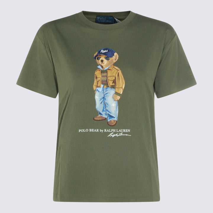 Polo Ralph Lauren T-shirts and Polos - DENSE OLIVE | 055108b9c0913f7cdfc47a7b03ead9f53002cbae