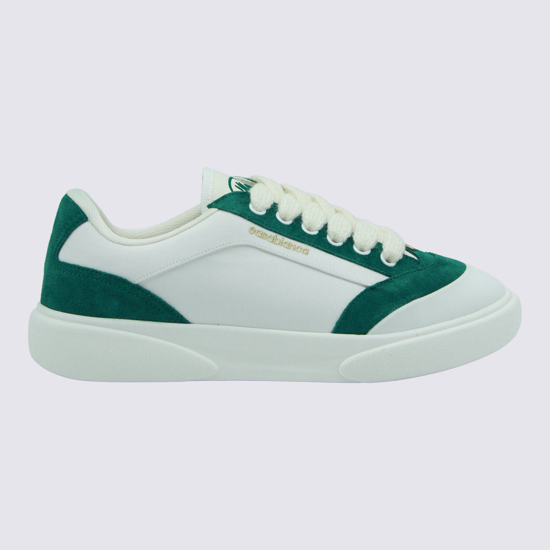 Casablanca Sneakers - WHITE/GREEN | 394b1ae9a823cdeb5cf119377a97d2c2d0975aba