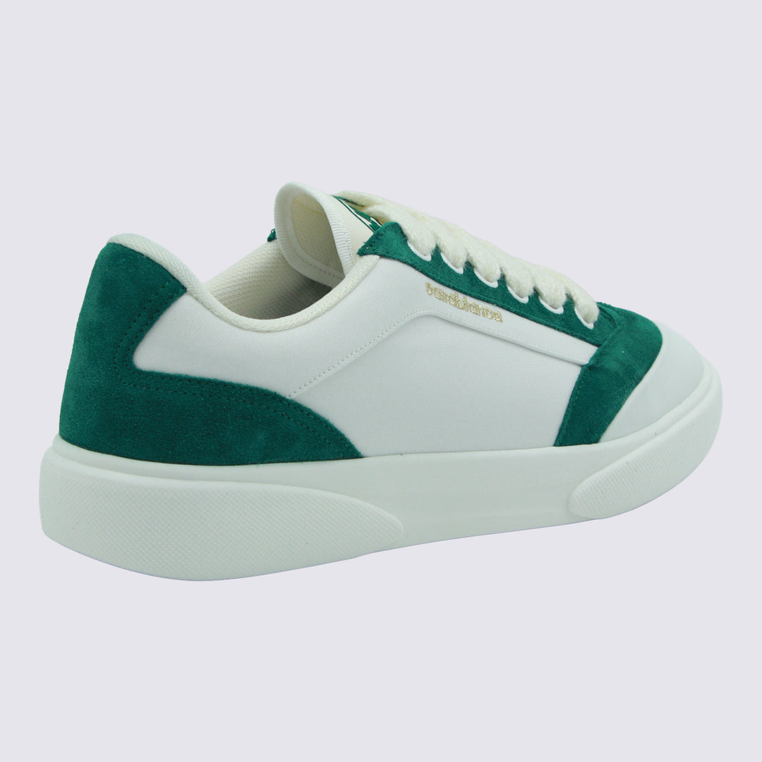 Casablanca Sneakers - WHITE/GREEN | d4a395e110ce3cee4e9a04ed715010deb13f95d9