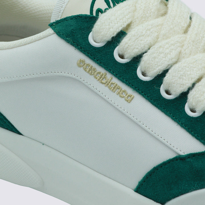 Casablanca Sneakers - WHITE/GREEN | f979103862b310255e27a1c078c28b8613e60763