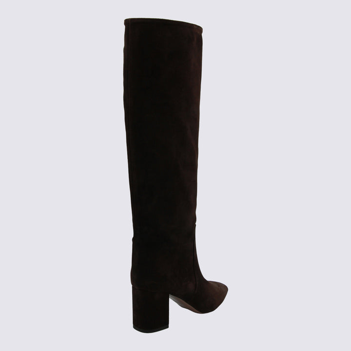 Paris Texas Boots - CHOCOLATE | 2421245e497f44bf89cfc0a195504178f8752906