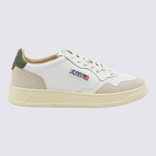 Sneakers White/Bronzegreen
