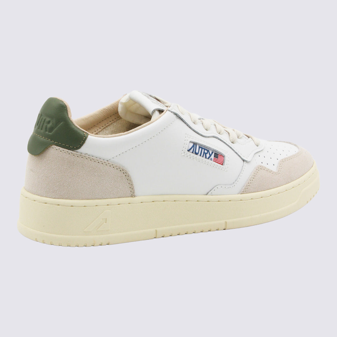 Autry Sneakers - WHITE/BRONZEGREEN | 24ce674160fe1410bbf8f4b86801f4f54213f4c1