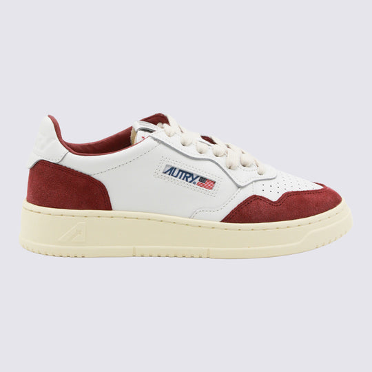 Sneakers Soflea/Sue Wht/Borgogna