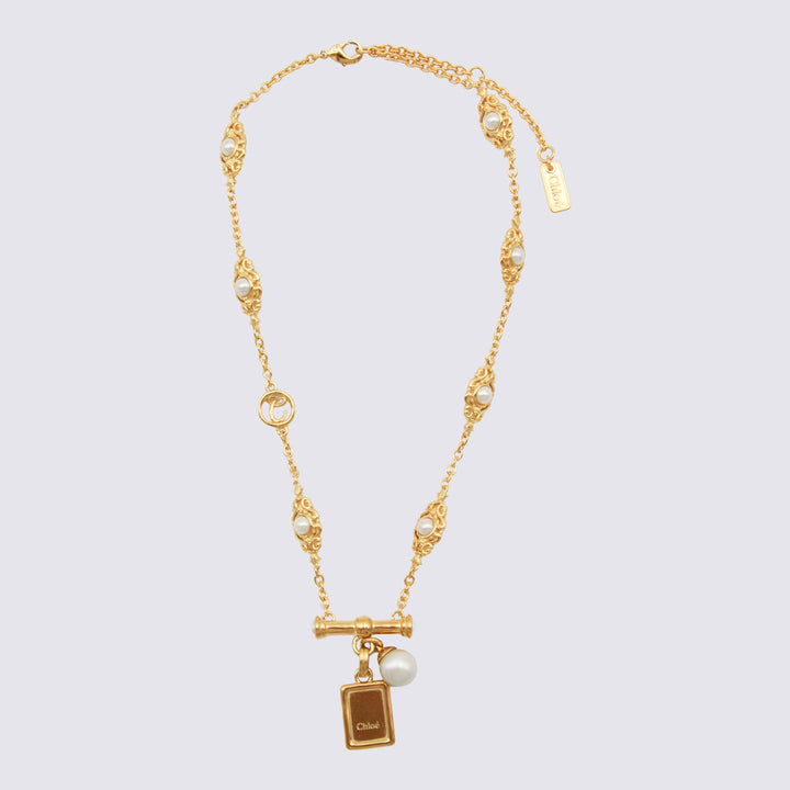 Chloè Bijoux - GOLD/PEARLY | 79bc82babd1a53c0c9809b693f86a08cd9e6cfb8