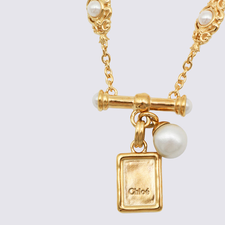 Chloè Bijoux - GOLD/PEARLY | 66c0a0ffd08d2a108a4f1ebb6ab60a77be956b7b