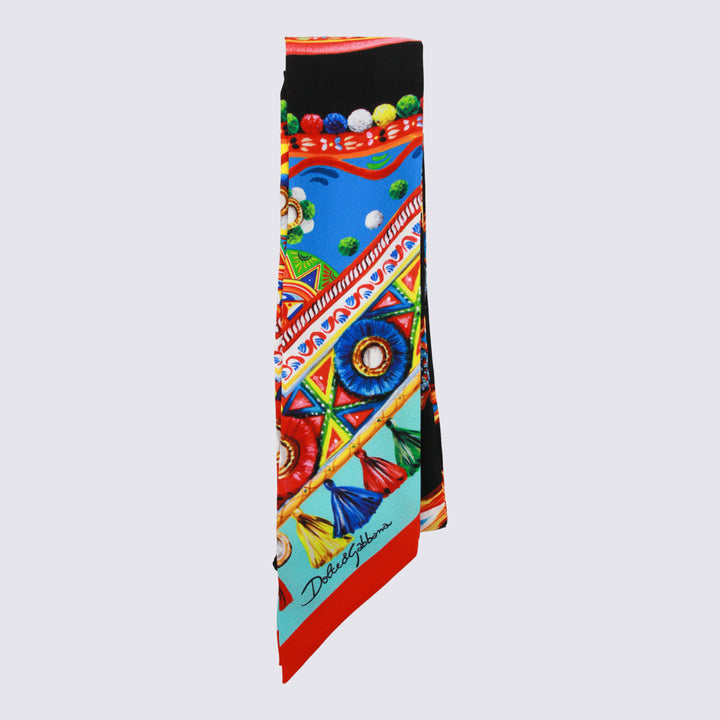 Dolce & Gabbana Scarfs - CARRETTO NERO | 90026e2072b96c3ecff8c63386c471a336a97598