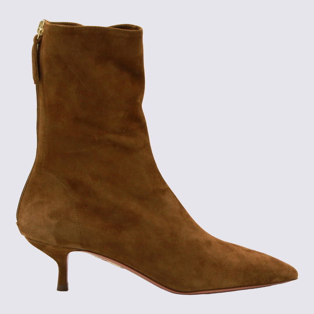 Aquazzura Boots - Chestnut | fa58bb68bb3cf69893aaa88b9d5c20dded4b6b8f