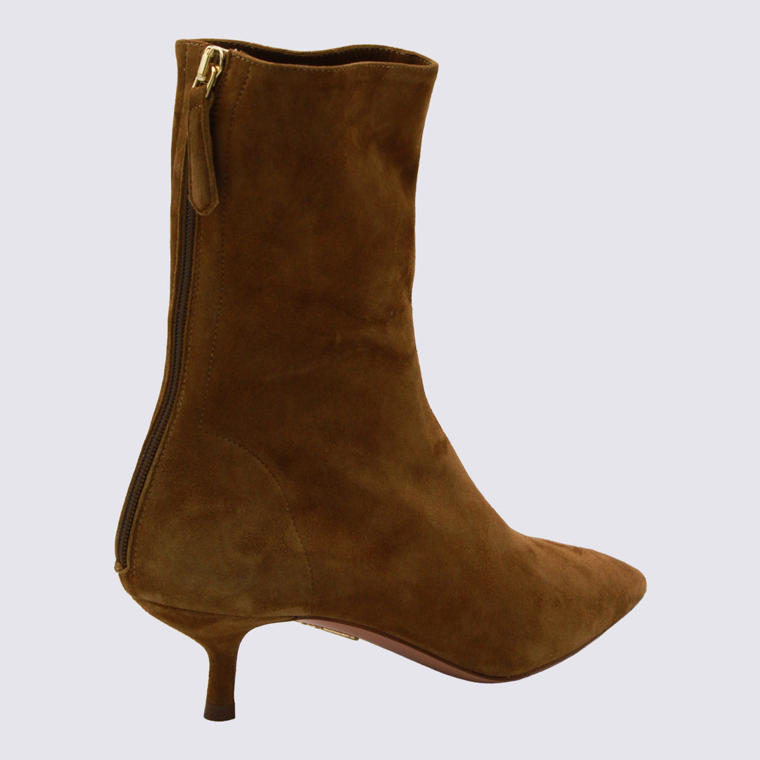 Aquazzura Boots - Chestnut | ceeed0a8d1496b1f2af69d1f0f130ce28110773f