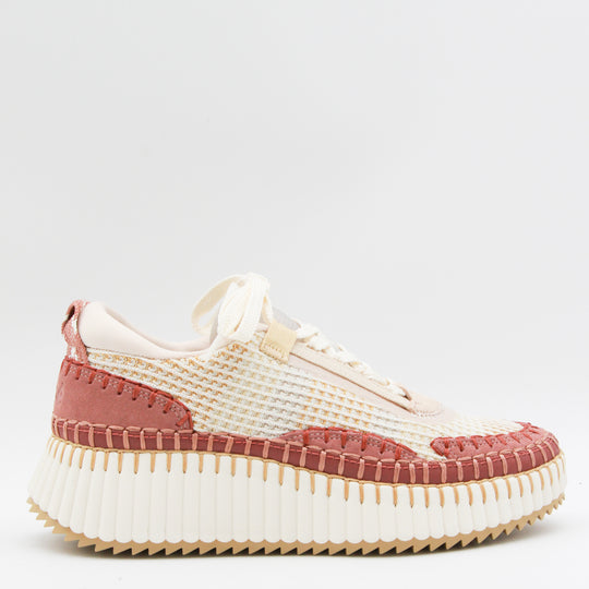 Sneakers Straw Beige