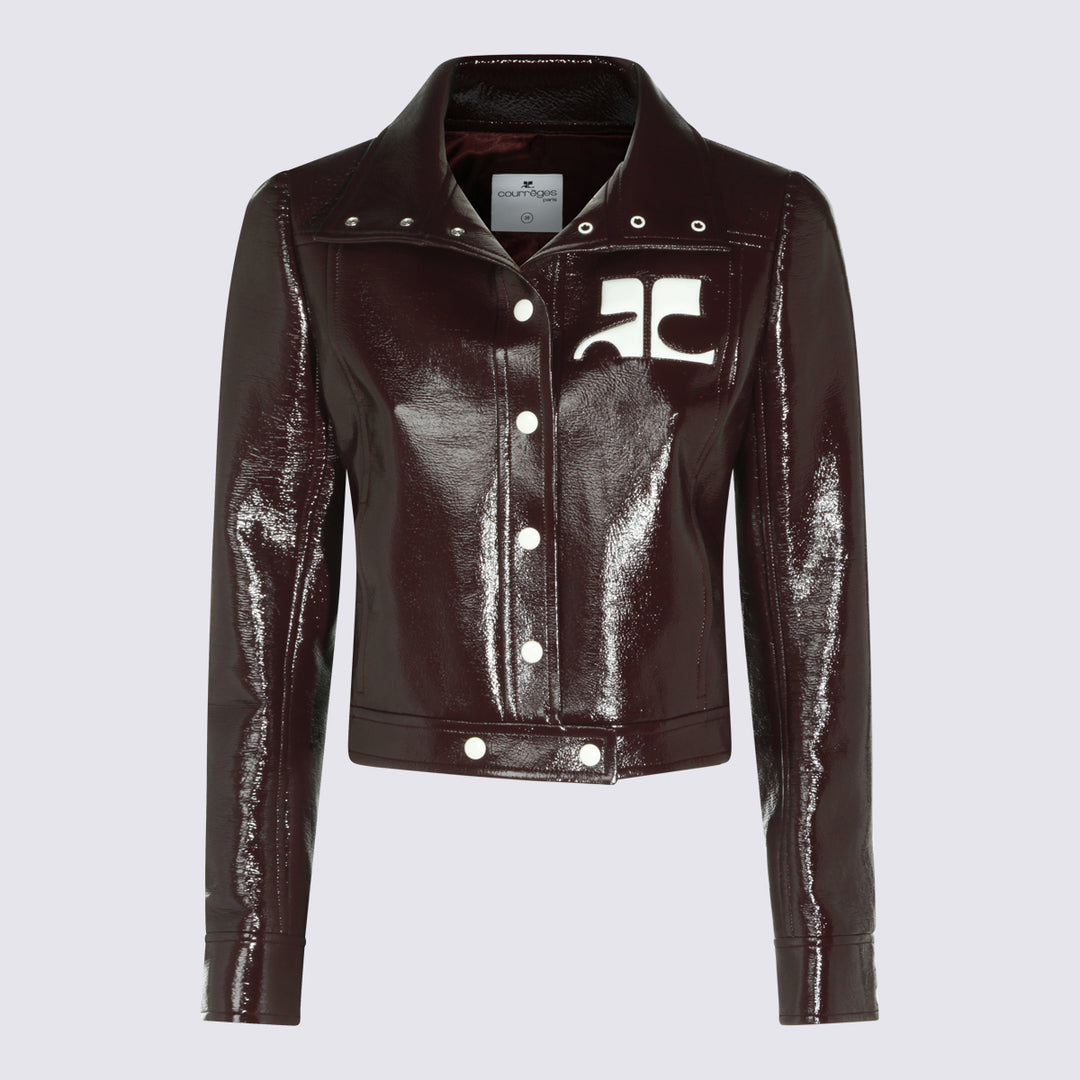 Courreges Jackets - BURNT RED | 8249b86eac0cc064dfb05ef6bcc3adca1b8c7962