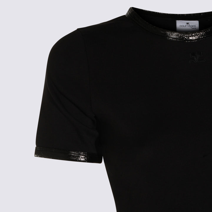 Courreges T-shirts and Polos - Black | 71900c269f8d294ec5bcbcab1fcb2e44ac5fc94f